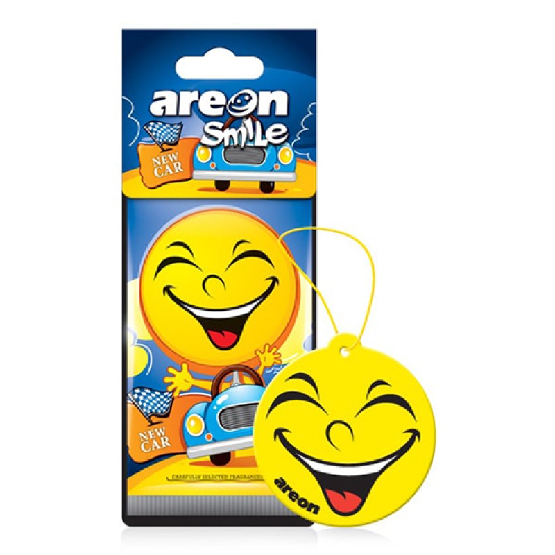 Areon Smile Dry New Car Oto Araç Kokusu Areon Smile Dry New Car Oto Araç Kokusu