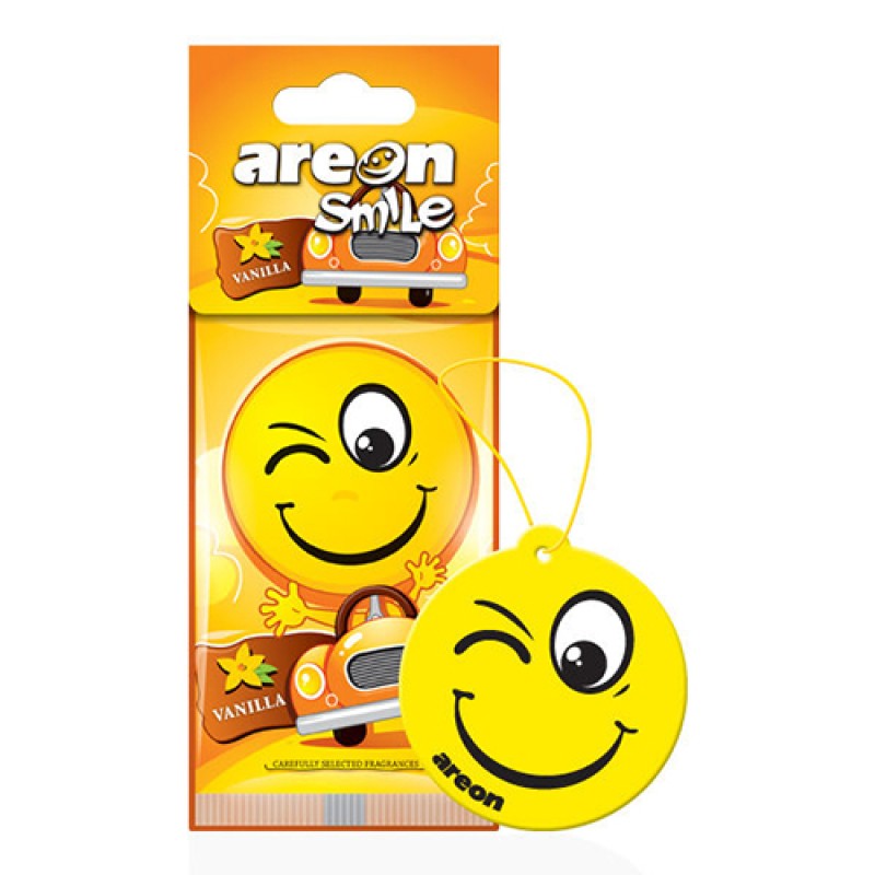 Areon Smile Dry Vanilla Oto Araç Kokusu Areon Smile Dry Vanilla Oto Araç Kokusu