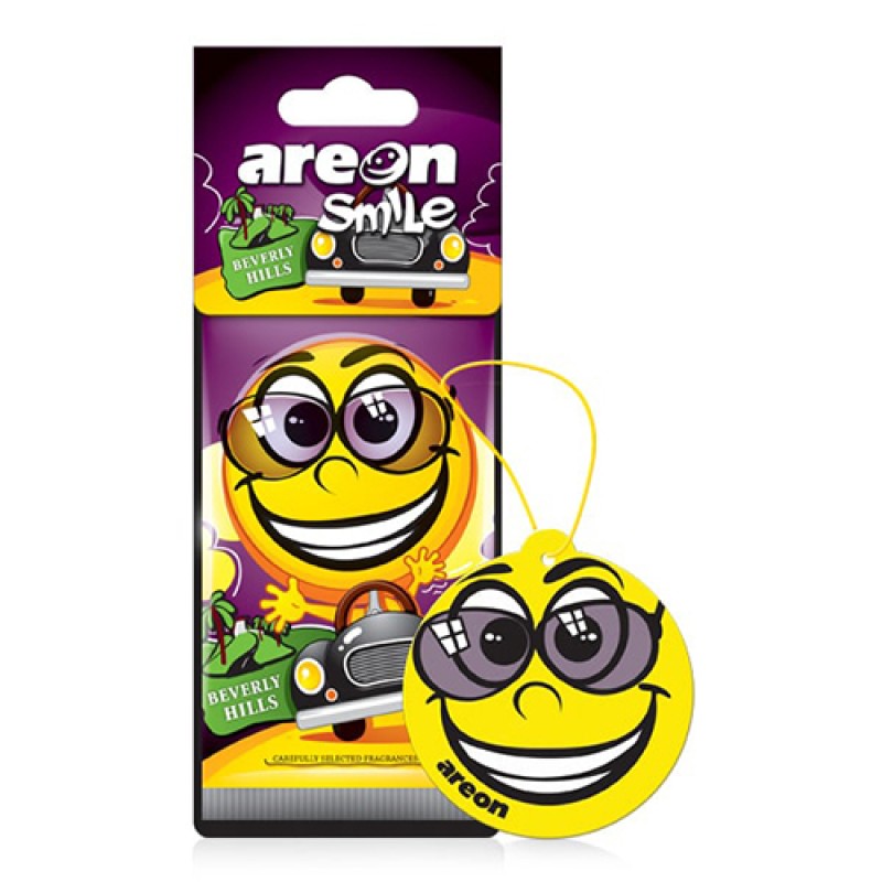 Areon Smile Dry Beverly Hills Oto Araç Kokusu Areon Smile Dry Beverly Hills Oto Araç Kokusu