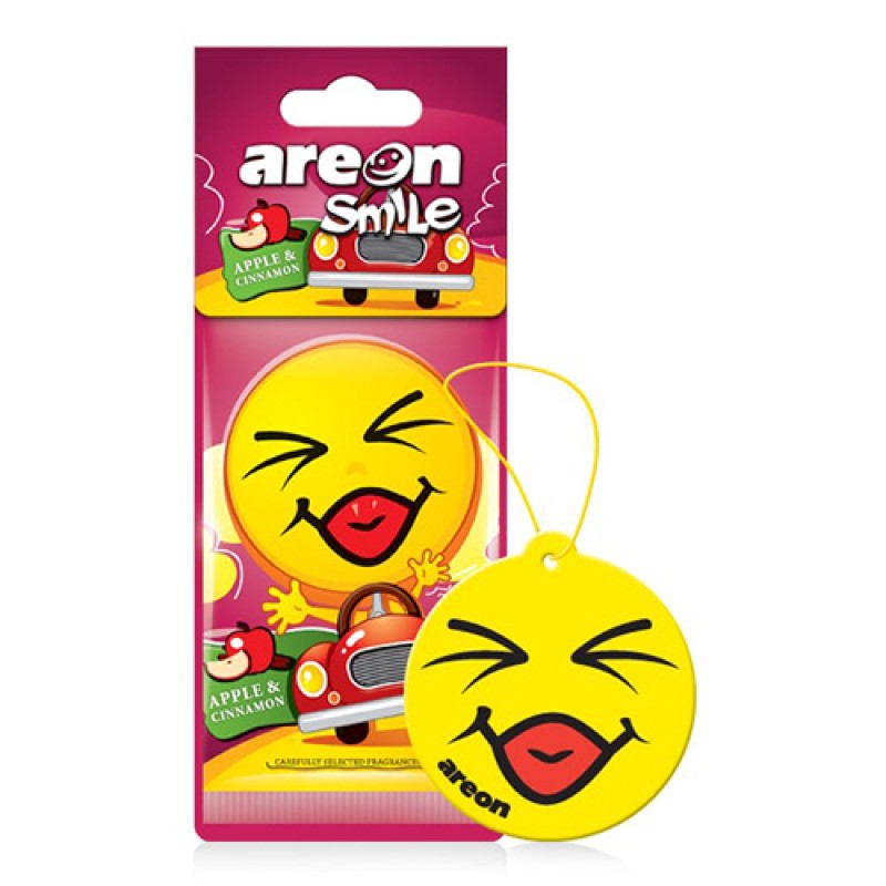 Areon Smile Dry Apple Cinnamon Oto Araç Kokusu Areon Smile Dry Apple Cinnamon Oto Araç Kokusu