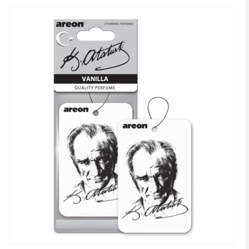 Areon Atatürk Vanilla Oto Araç Kokusu Areon Atatürk Vanilla Oto Araç Kokusu