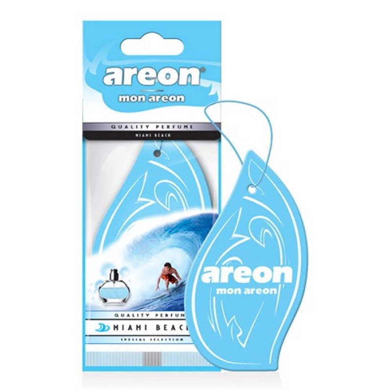Areon Mon Miami Beach Oto Araç Kokusu Areon Mon Miami Beach Oto Araç Kokusu