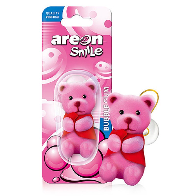 Areon Smile Bubble Gum (Pembe Ayicik) Oto Araç Kokusu Areon Smile Bubble Gum (Pembe Ayicik) Oto Araç Kokusu