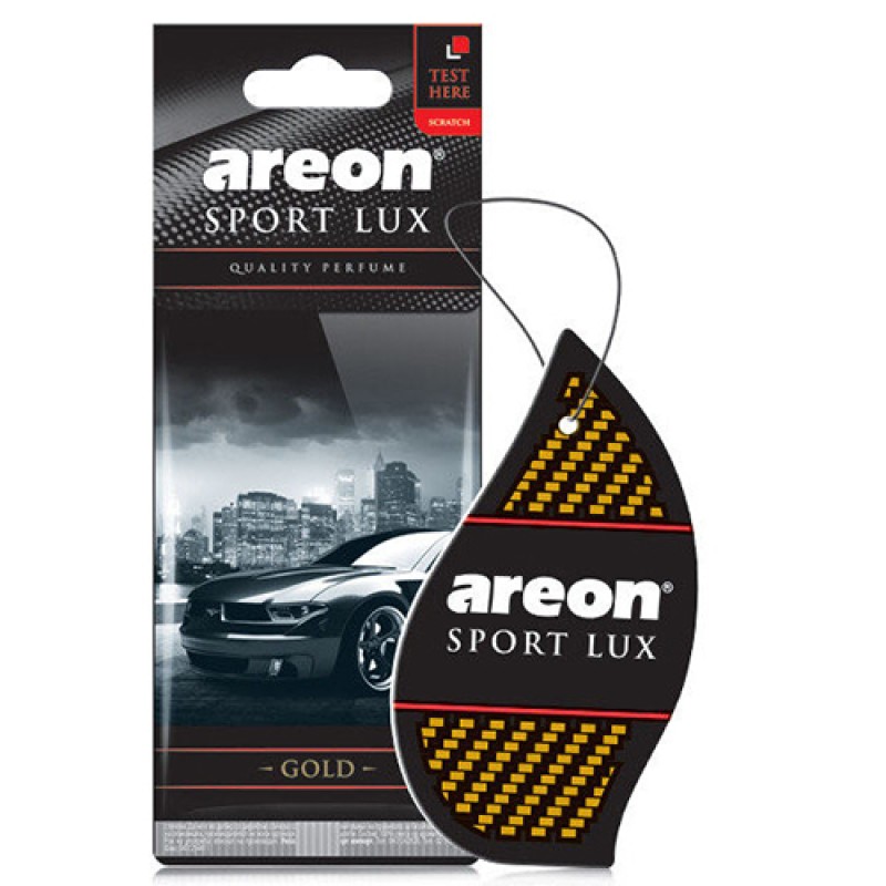 Areon Sport Lux Gold Oto Araç Kokusu Areon Sport Lux Gold Oto Araç Kokusu