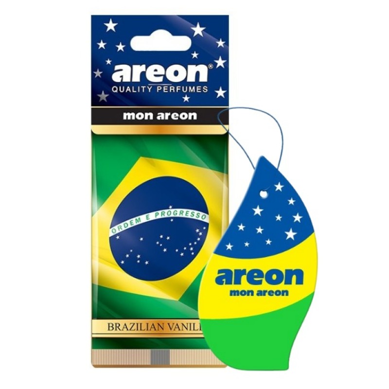 Areon Mon Brazilian Vanilla Oto Araç Kokusu Areon Mon Brazilian Vanilla Oto Araç Kokusu