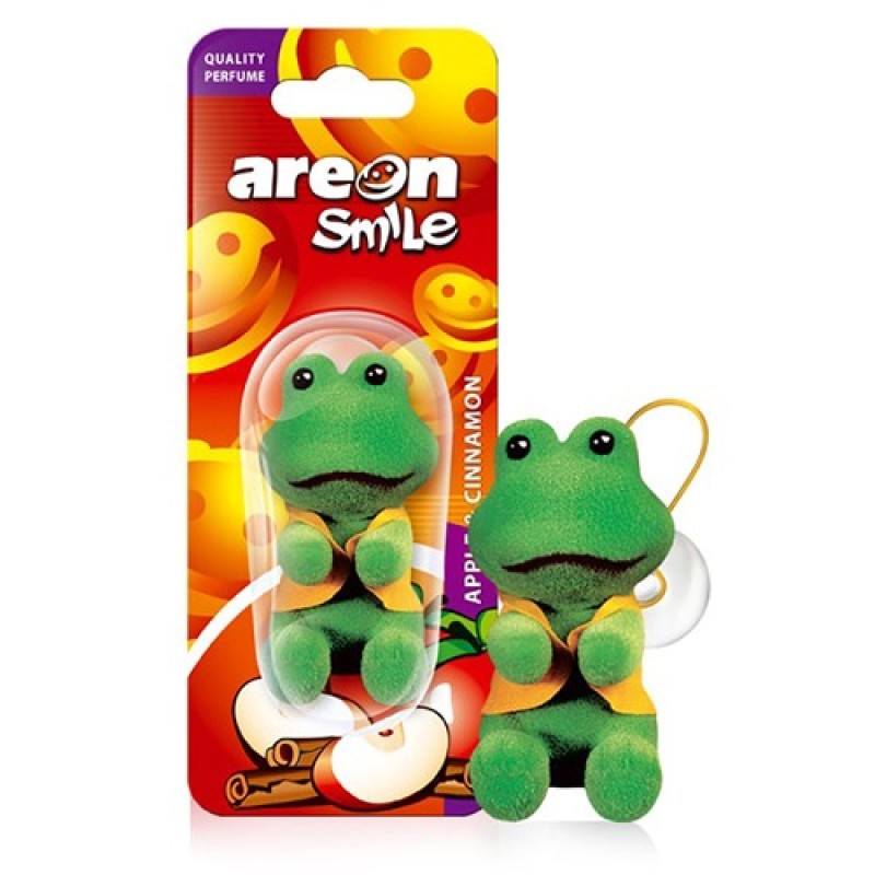 Areon Smile Apple Cinnamon (Kurbağa) Oto Araç Kokusu Areon Smile Apple Cinnamon (Kurbağa) Oto Araç Kokusu