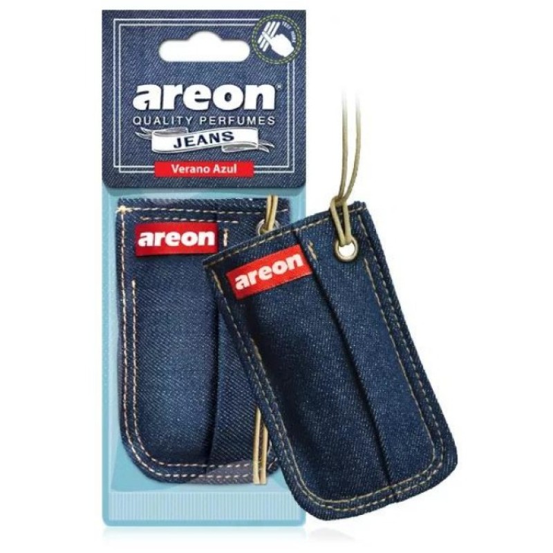 Areon Jeans Bag Verano Azul Oto Araç Kokusu Areon Jeans Bag Verano Azul Oto Araç Kokusu