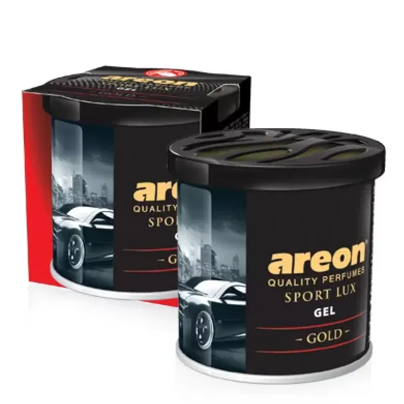 Areon Gel Can Sport Lux Gold Bardaklik Oto Araç Kokusu Areon Gel Can Sport Lux Gold Bardaklik Oto Araç Kokusu