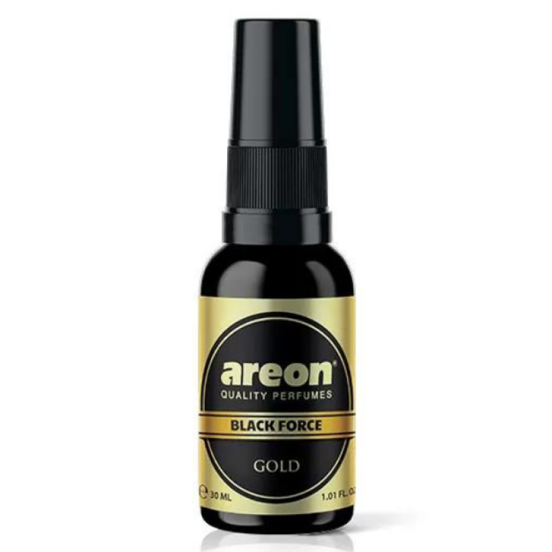 Areon Black Force 30 Ml Gold Oto Araç Spreyi Areon Black Force 30 Ml Gold Oto Araç Spreyi