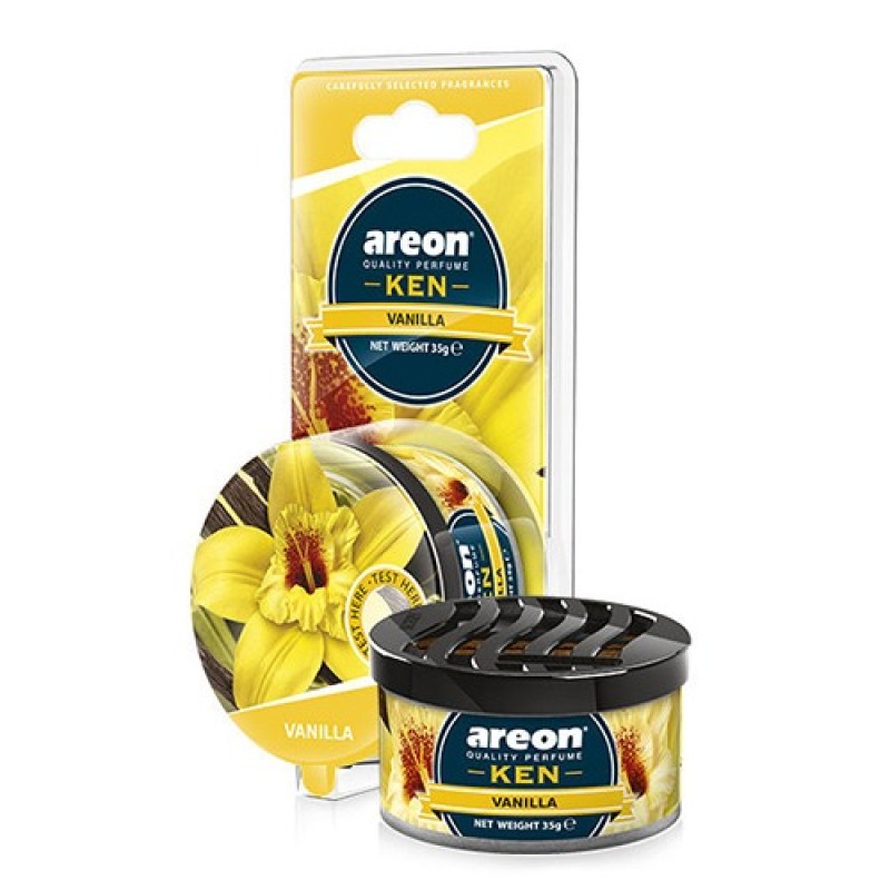 Areon Ken Blister Vanilla Bardaklik Oto Araç Kokusu Areon Ken Blister Vanilla Bardaklik Oto Araç Kokusu