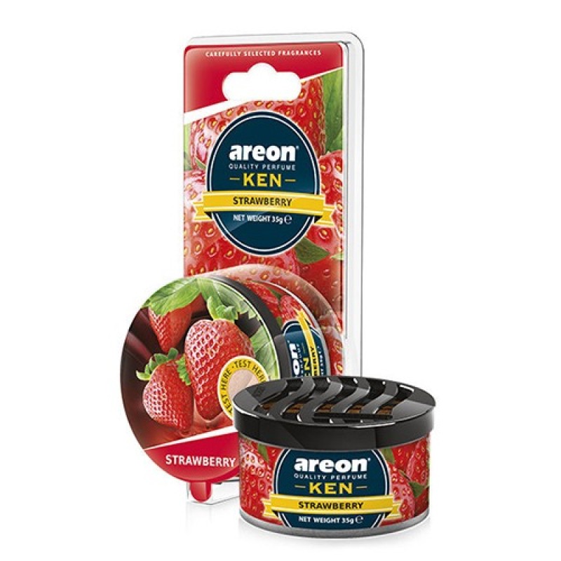 Areon Ken Blister Strawberry Bardaklik Oto Araç Kokusu Areon Ken Blister Strawberry Bardaklik Oto Araç Kokusu