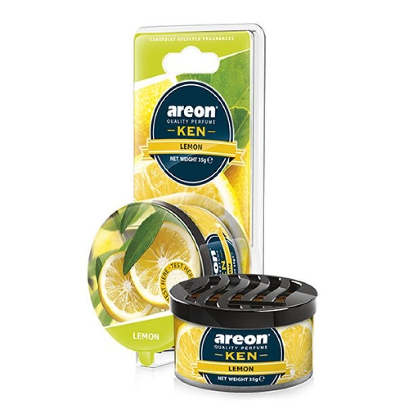 Areon Ken Blister Lemon Bardaklik Oto Araç Kokusu Areon Ken Blister Lemon Bardaklik Oto Araç Kokusu