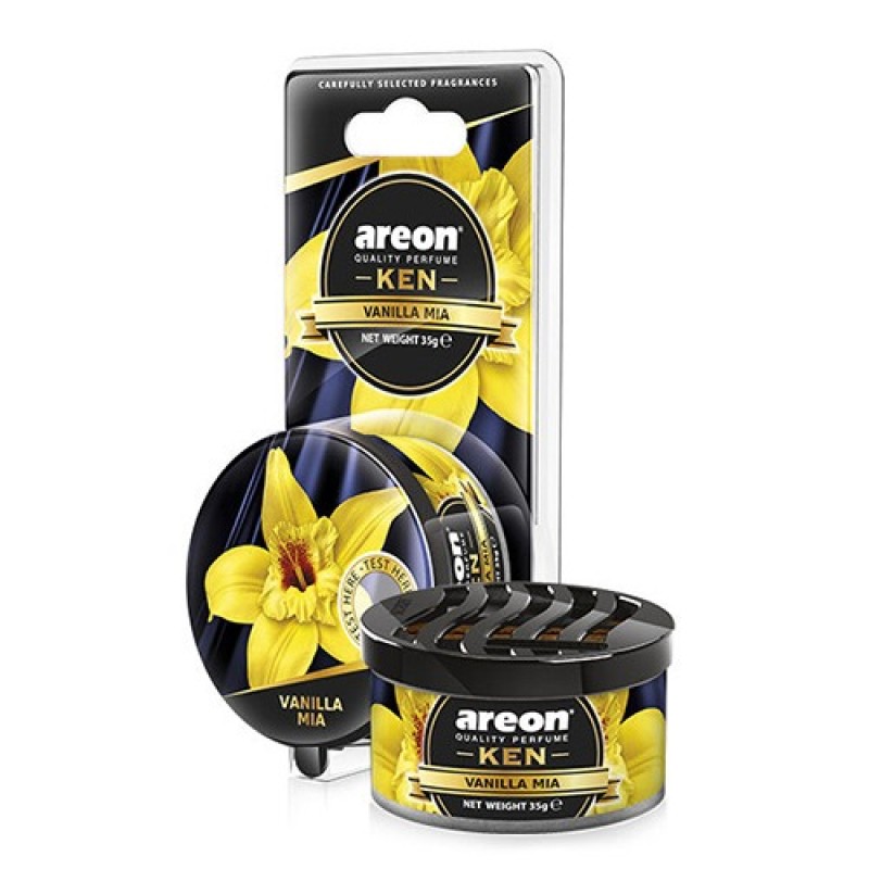 Areon Ken Blister Vanilla Mia Bardaklik Oto Araç Kokusu Areon Ken Blister Vanilla Mia Bardaklik Oto Araç Kokusu