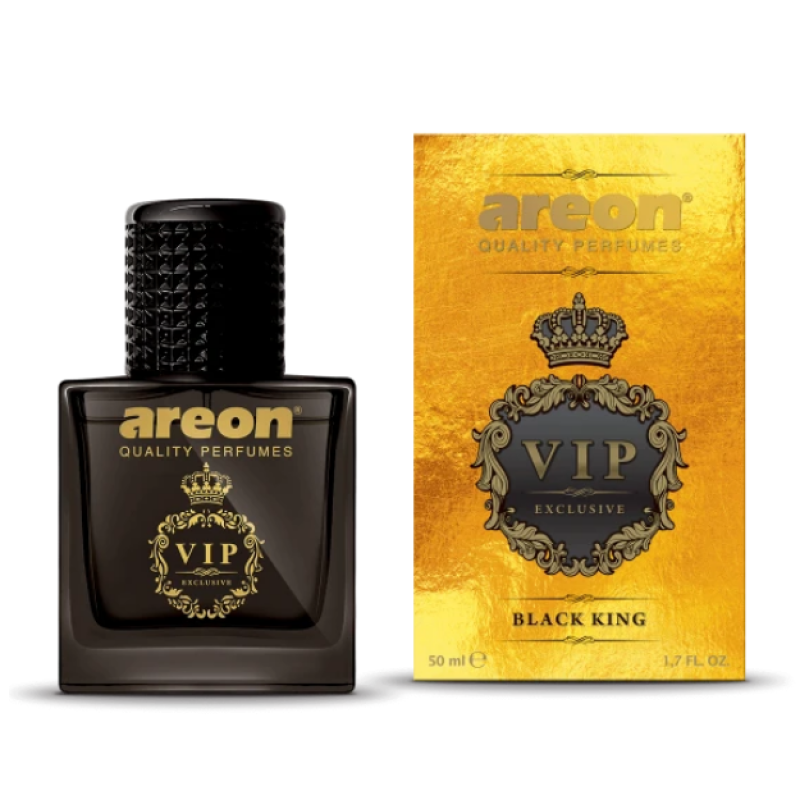 Areon Car Perfume 50 Ml Vip Black King Oto Araç Parfümü Areon Car Perfume 50 Ml Vip Black King Oto Araç Parfümü