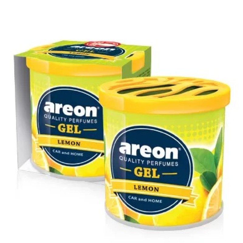 Areon Gel Can Lemon Bardaklik Oto Araç Kokusu Areon Gel Can Lemon Bardaklik Oto Araç Kokusu