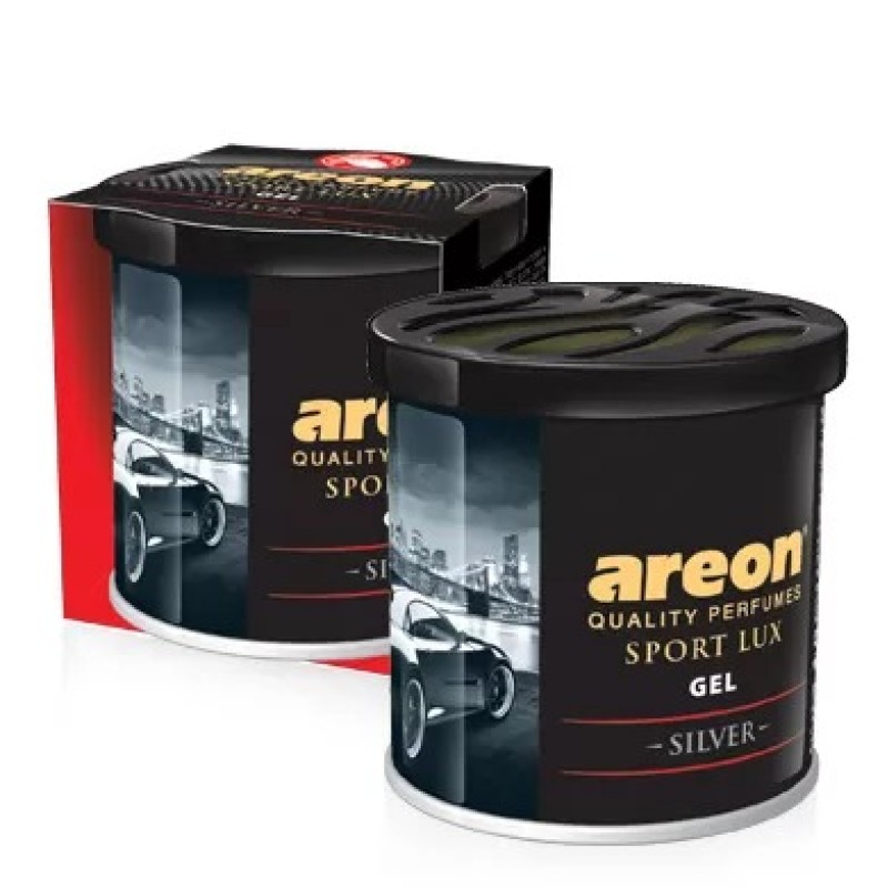 Areon Gel Can Sport Lux Silver Bardaklik Oto Araç Kokusu Areon Gel Can Sport Lux Silver Bardaklik Oto Araç Kokusu