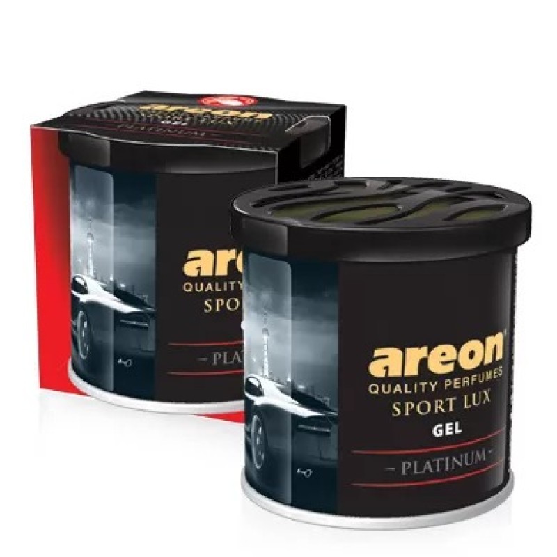 Areon Gel Can Sport Lux Platinum Bardaklik Oto Araç Kokusu Areon Gel Can Sport Lux Platinum Bardaklik Oto Araç Kokusu