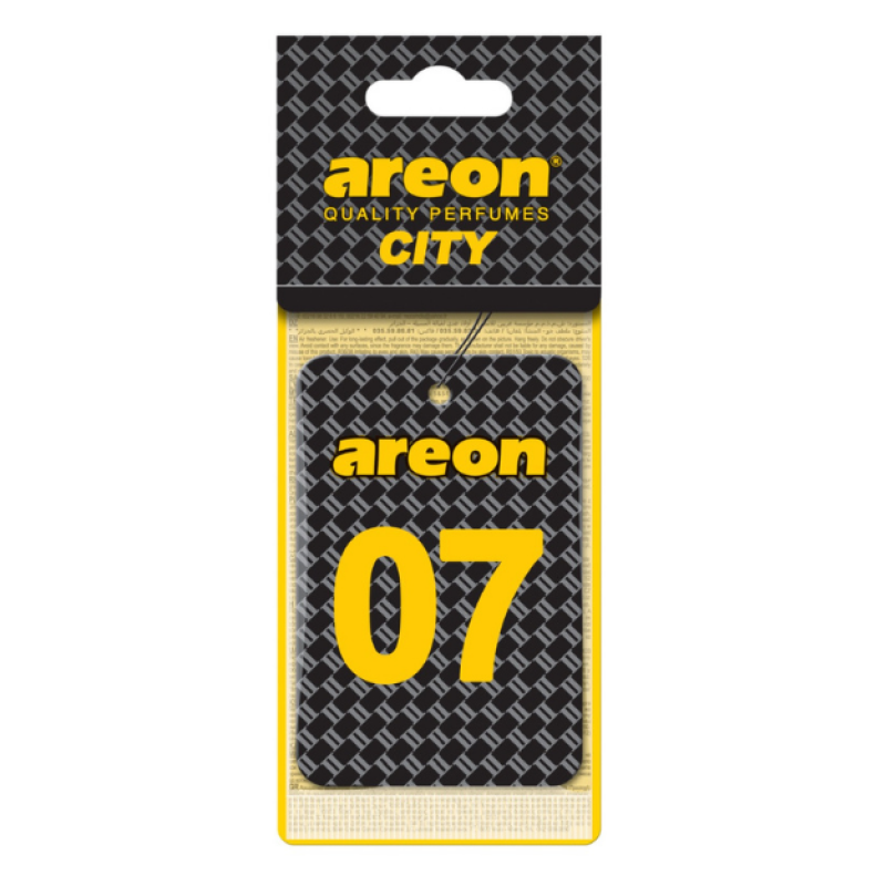 Areon City Vanilla Black 07 Oto Araç Kokusu Areon City Vanilla Black 07 Oto Araç Kokusu