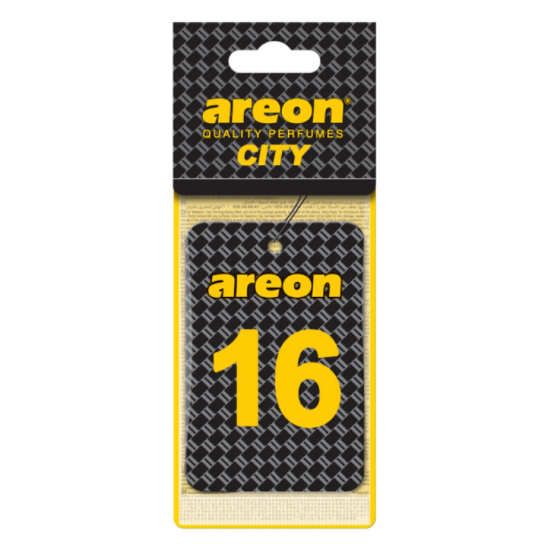 Areon City Vanilla Black 16 Oto Araç Kokusu Areon City Vanilla Black 16 Oto Araç Kokusu