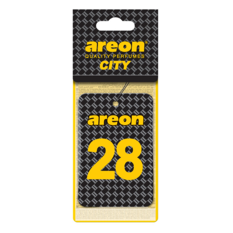 Areon City Vanilla Black 28 Oto Araç Kokusu Areon City Vanilla Black 28 Oto Araç Kokusu