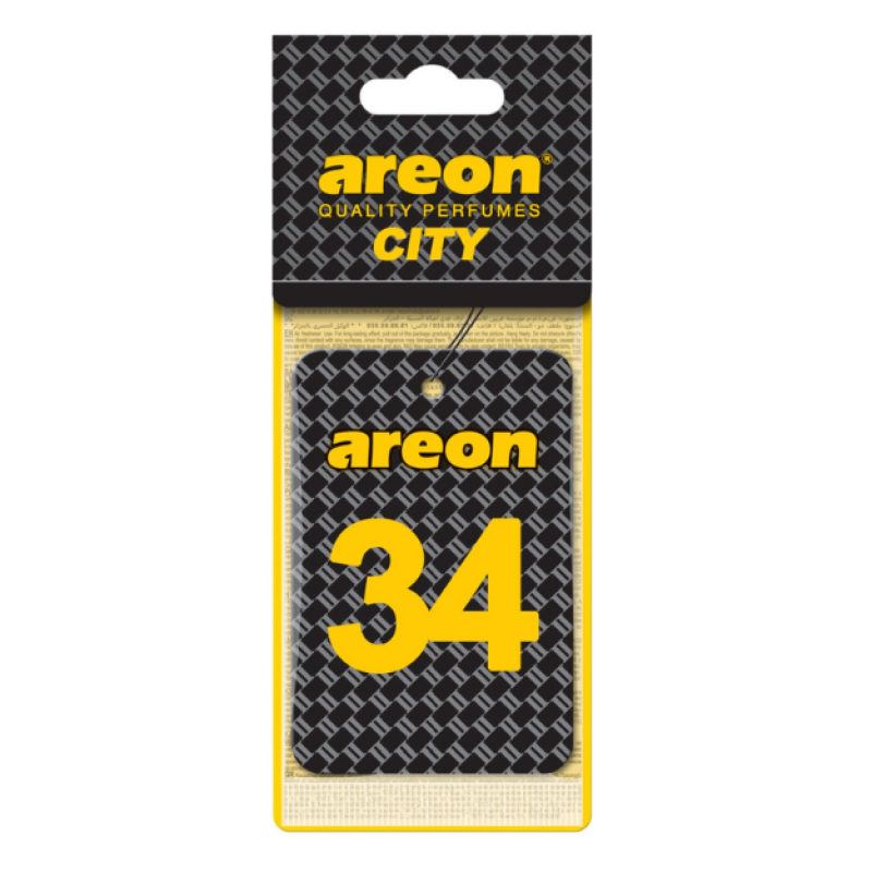 Areon City Vanilla Black 34 Oto Araç Kokusu Areon City Vanilla Black 34 Oto Araç Kokusu