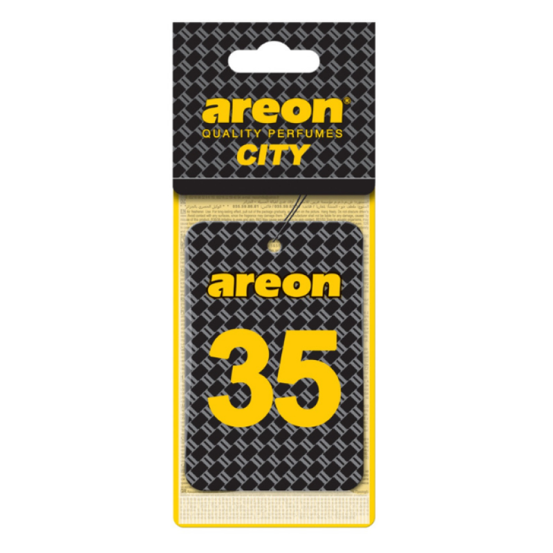Areon City Vanilla Black 35 Oto Araç Kokusu Areon City Vanilla Black 35 Oto Araç Kokusu