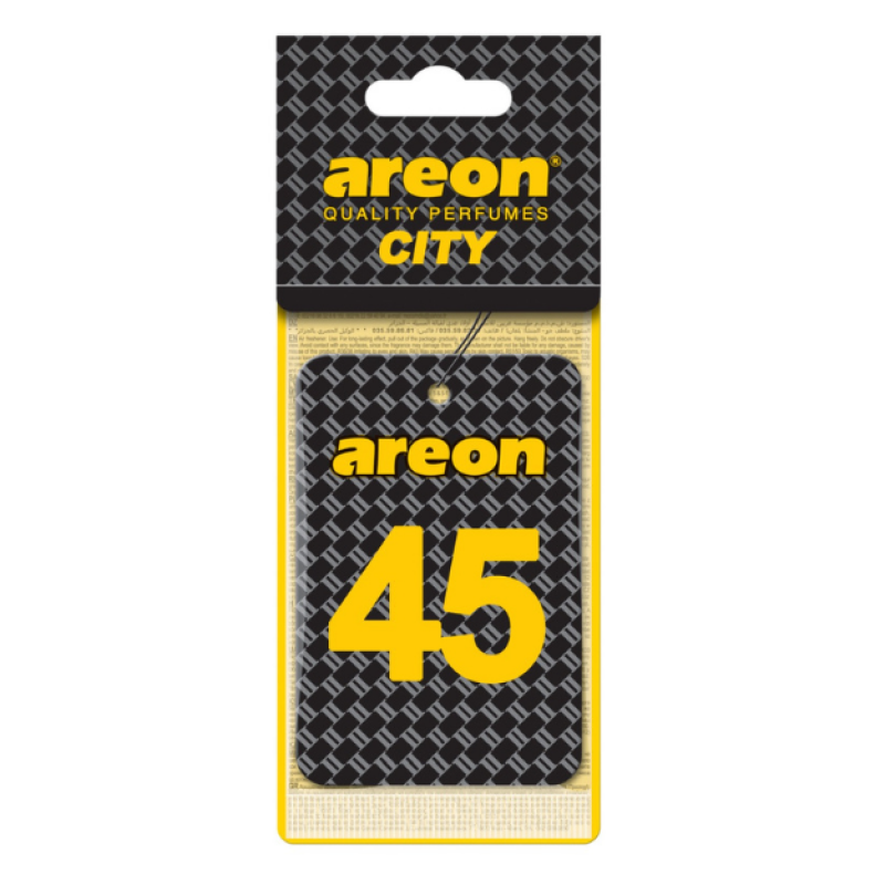 Areon City Vanilla Black 45 Oto Araç Kokusu Areon City Vanilla Black 45 Oto Araç Kokusu