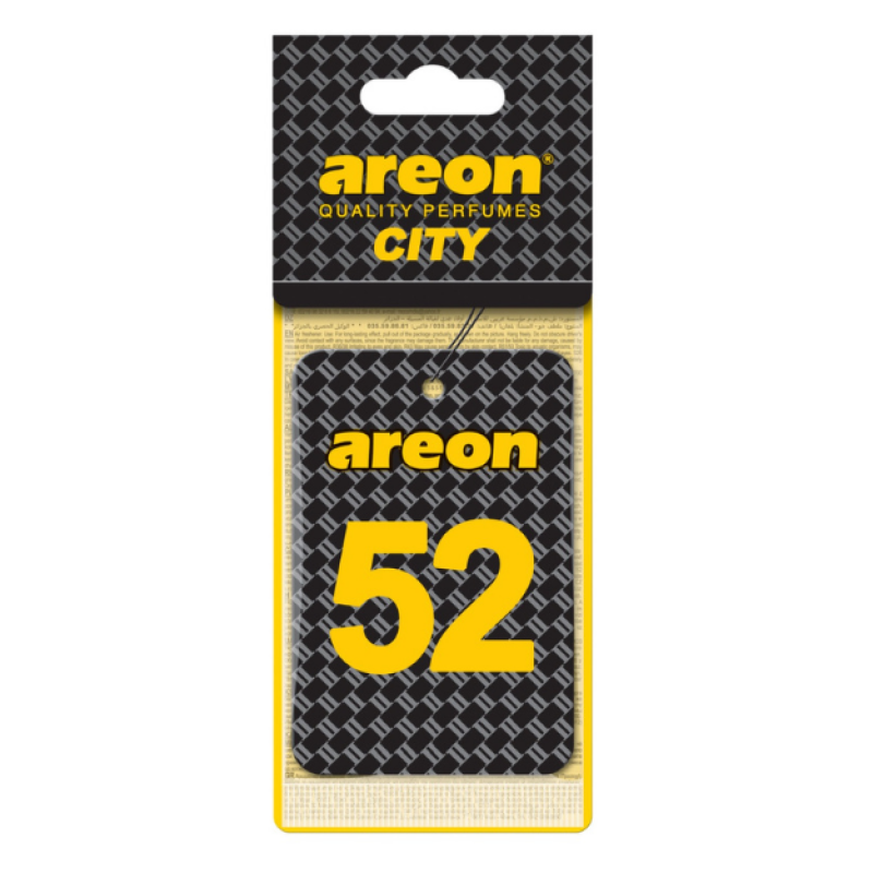 Areon City Vanilla Black 52 Oto Araç Kokusu Areon City Vanilla Black 52 Oto Araç Kokusu