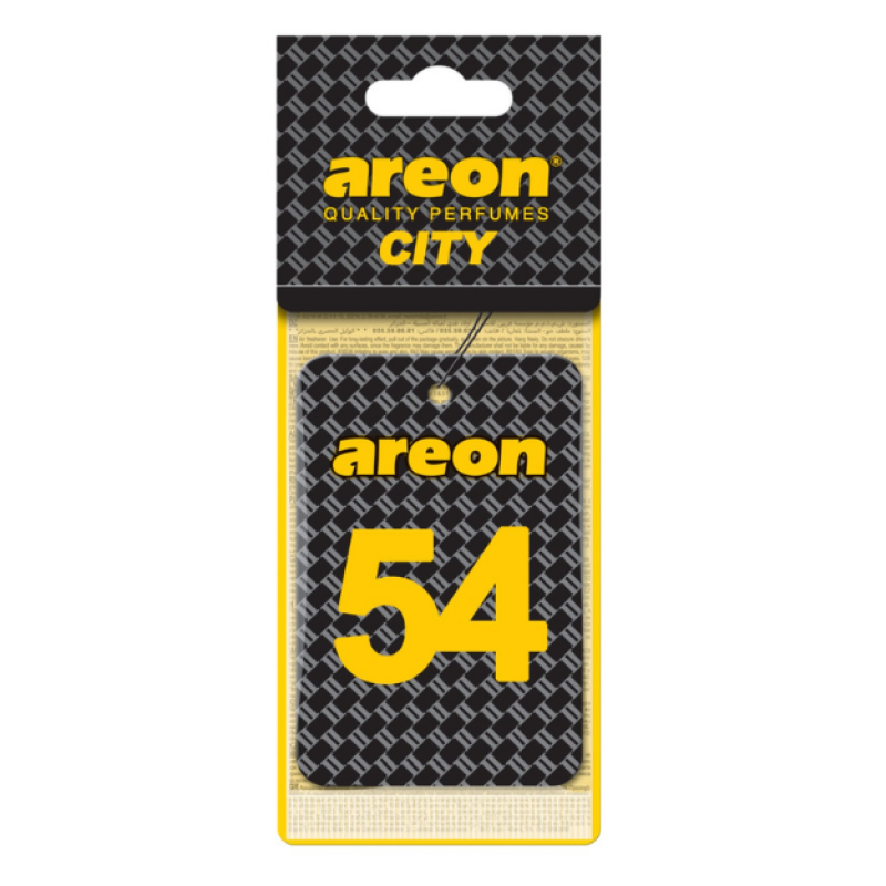 Areon City Vanilla Black 54 Oto Araç Kokusu Areon City Vanilla Black 54 Oto Araç Kokusu
