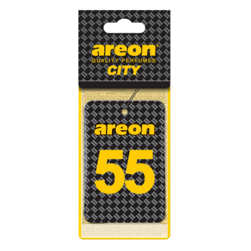 Areon City Vanilla Black 55 Oto Araç Kokusu Areon City Vanilla Black 55 Oto Araç Kokusu