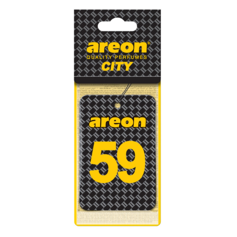 Areon City Vanilla Black 59 Oto Araç Kokusu Areon City Vanilla Black 59 Oto Araç Kokusu