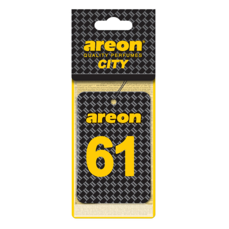 Areon City Vanilla Black 61 Oto Araç Kokusu Areon City Vanilla Black 61 Oto Araç Kokusu