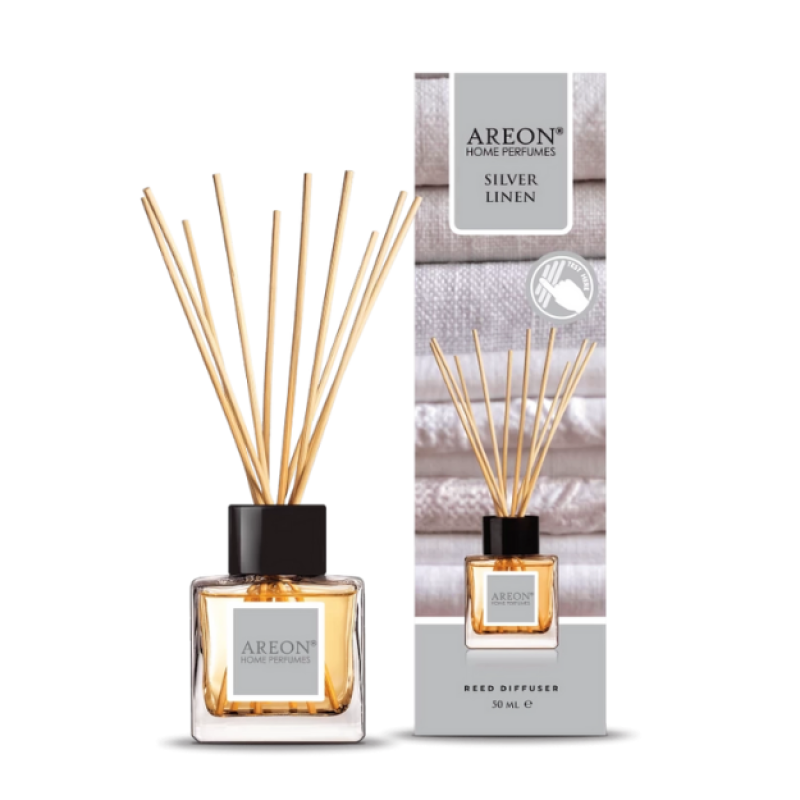 Areon Classic Silver Linen 50 Ml Bambu Çubuklu Oda Kokusu Areon Classic Silver Linen 50 Ml Bambu Çubuklu Oda Kokusu