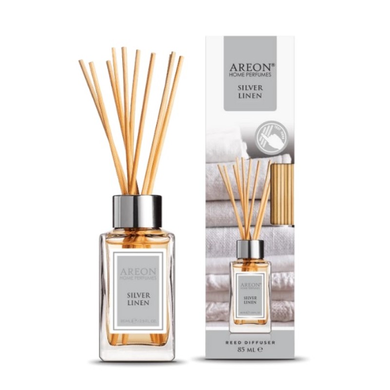 Areon Classic Silver Linen 85 Ml Bambu Çubuklu Oda Kokusu Areon Classic Silver Linen 85 Ml Bambu Çubuklu Oda Kokusu