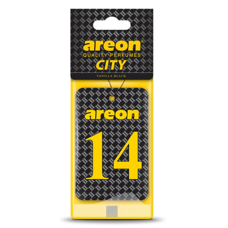 Areon City Vanilla Black 14 Oto Araç Kokusu Areon City Vanilla Black 14 Oto Araç Kokusu