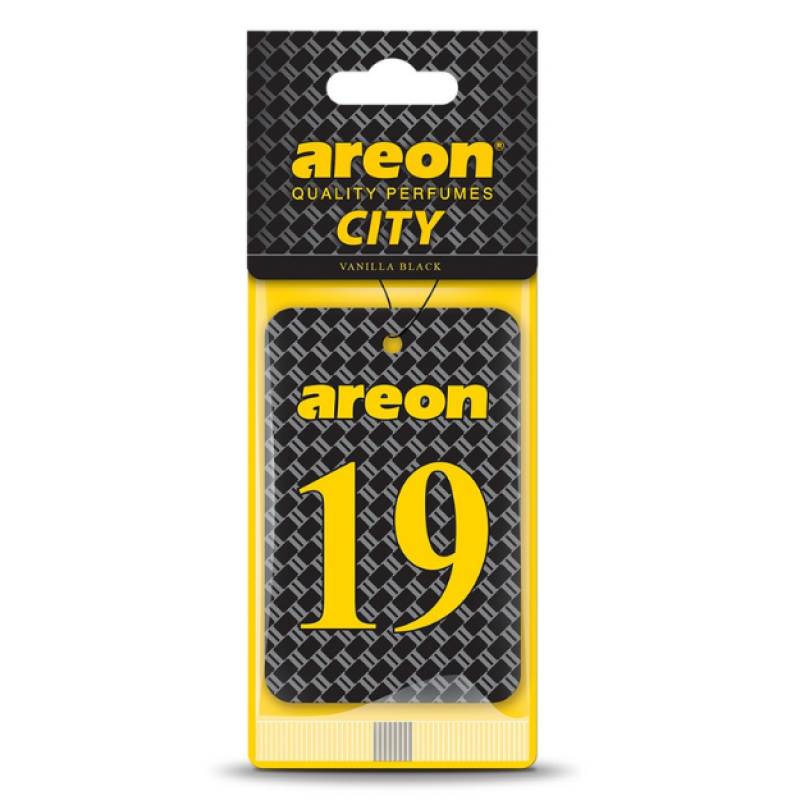 Areon City Vanilla Black 19 Oto Araç Kokusu Areon City Vanilla Black 19 Oto Araç Kokusu
