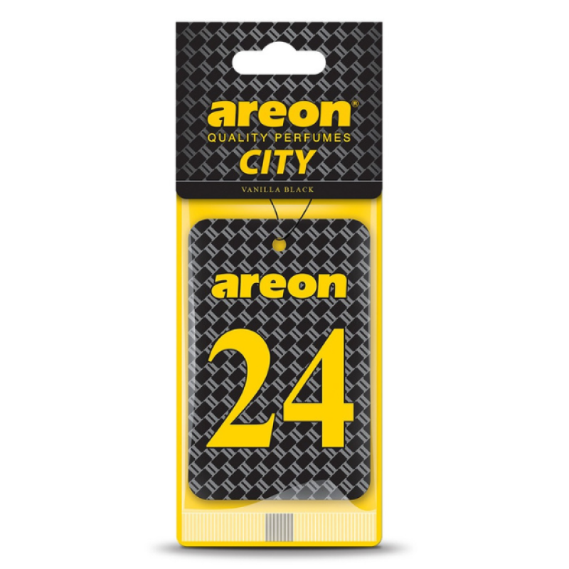 Areon City Vanilla Black 24 Oto Araç Kokusu Areon City Vanilla Black 24 Oto Araç Kokusu