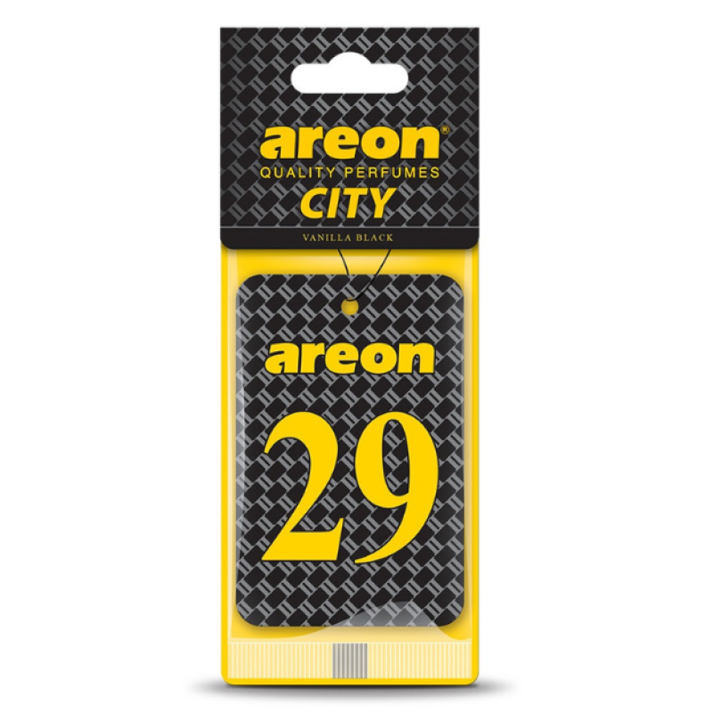 Areon City Vanilla Black 29 Oto Araç Kokusu Areon City Vanilla Black 29 Oto Araç Kokusu