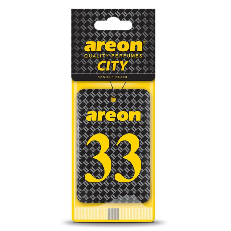 Areon City Vanilla Black 33 Oto Araç Kokusu Areon City Vanilla Black 33 Oto Araç Kokusu