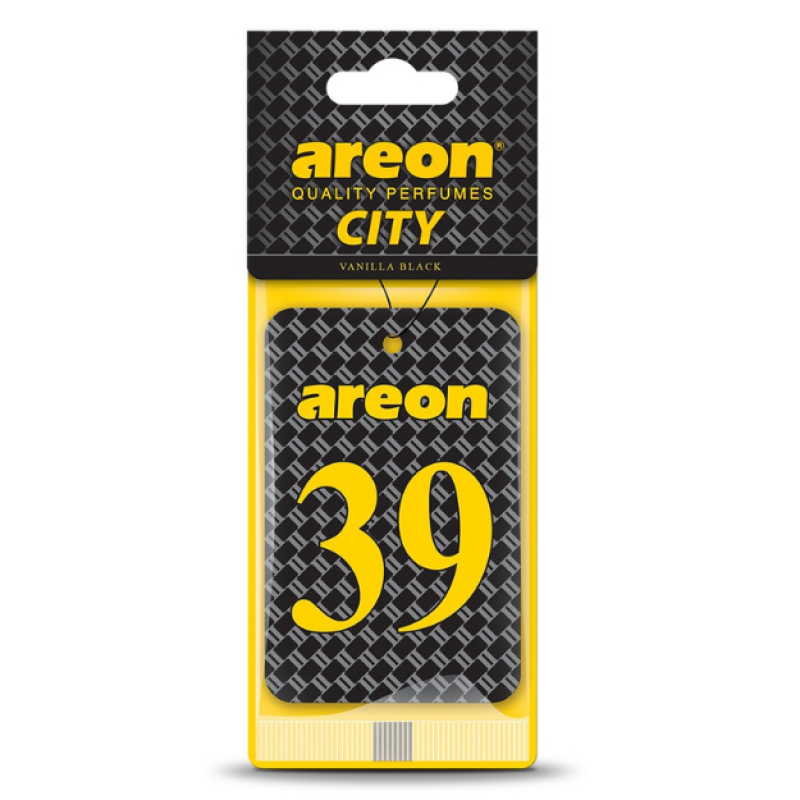 Areon City Vanilla Black 39 Oto Araç Kokusu Areon City Vanilla Black 39 Oto Araç Kokusu