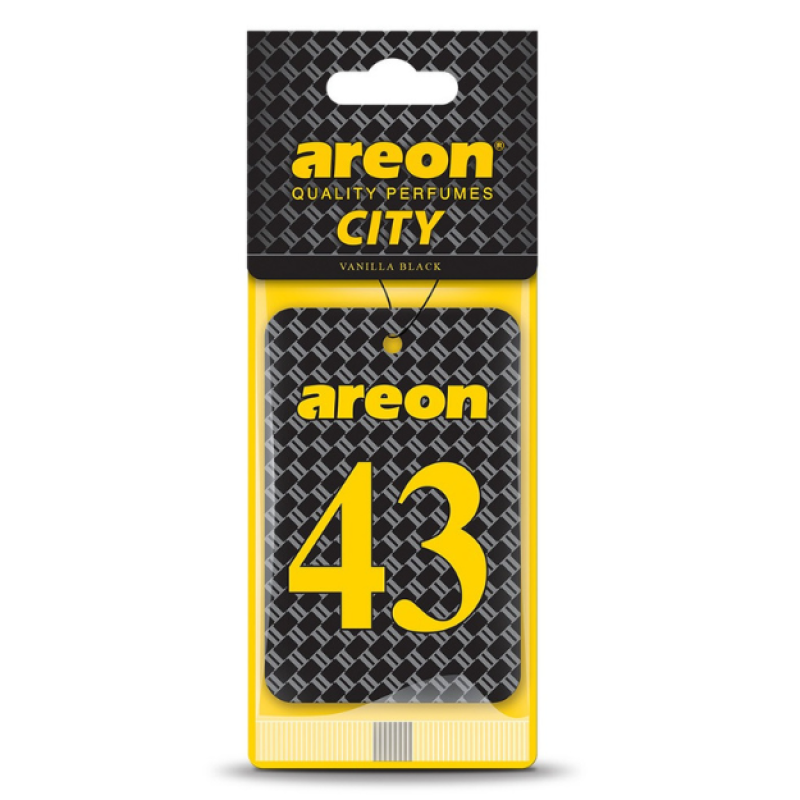 Areon City Vanilla Black 43 Oto Araç Kokusu Areon City Vanilla Black 43 Oto Araç Kokusu