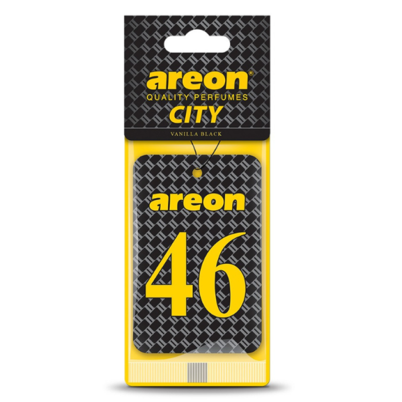 Areon City Vanilla Black 46 Oto Araç Kokusu Areon City Vanilla Black 46 Oto Araç Kokusu