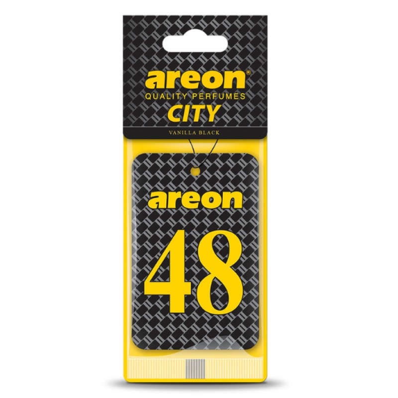 Areon City Vanilla Black 48 Oto Araç Kokusu Areon City Vanilla Black 48 Oto Araç Kokusu