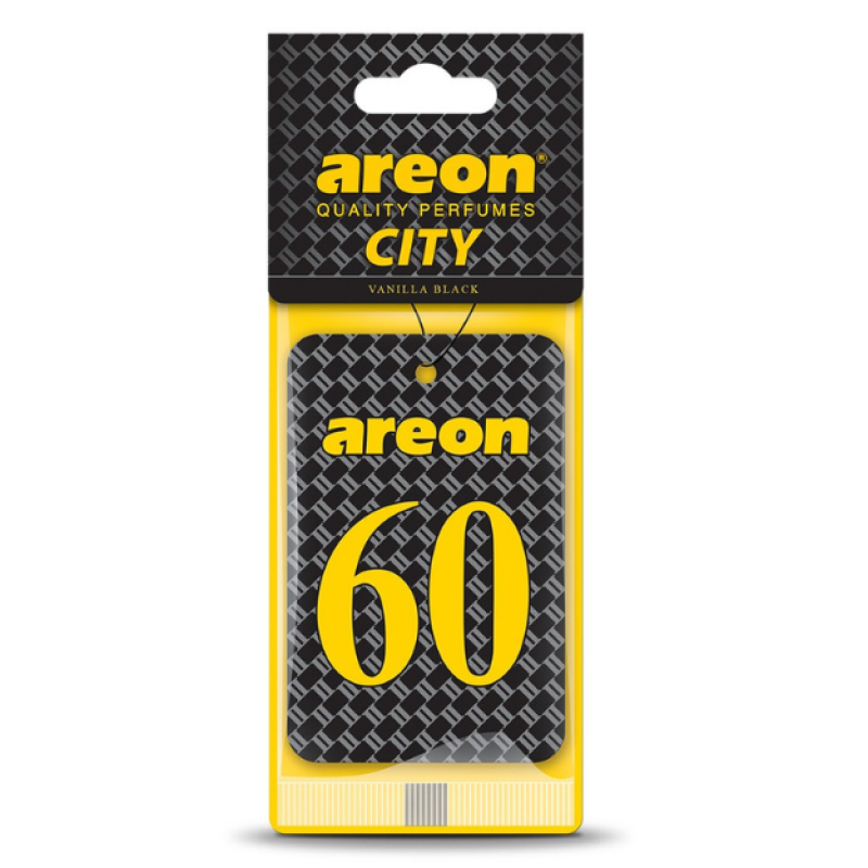 Areon City Vanilla Black 60 Oto Araç Kokusu Areon City Vanilla Black 60 Oto Araç Kokusu