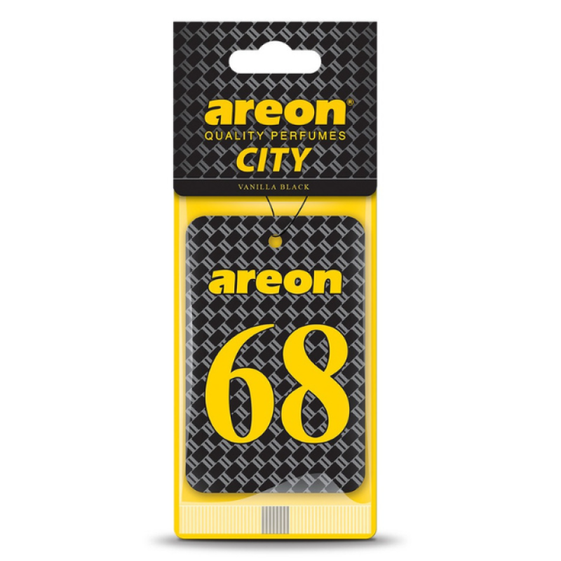 Areon City Vanilla Black 68 Oto Araç Kokusu Areon City Vanilla Black 68 Oto Araç Kokusu