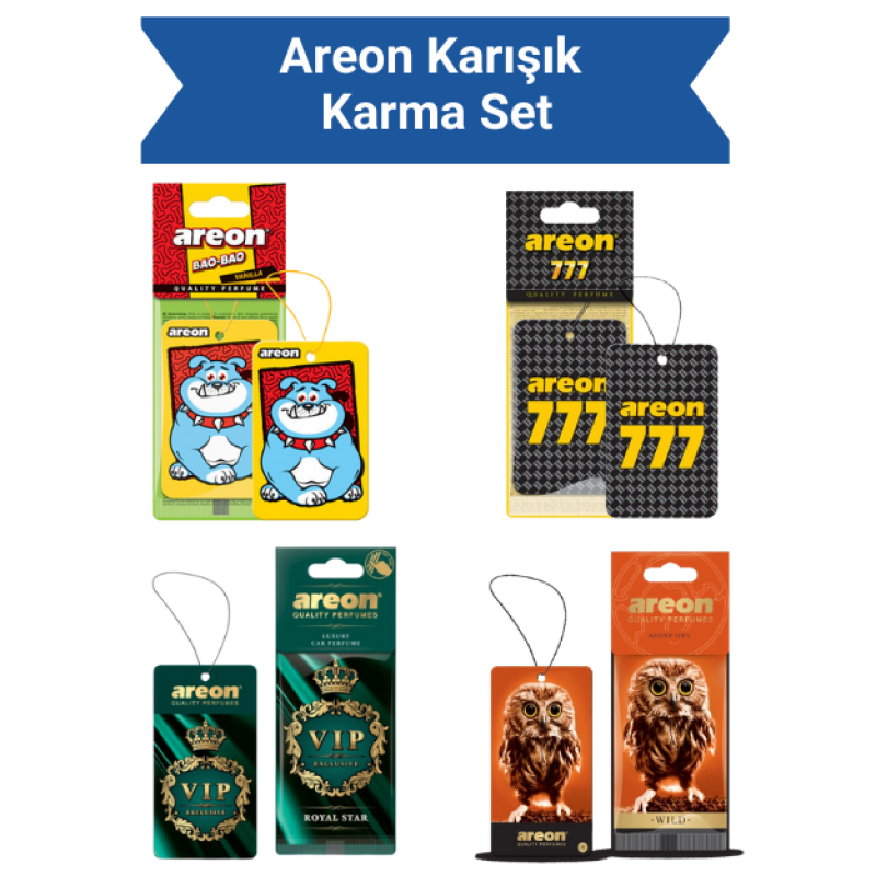 Areon Karişik Seri Karma Set Areon Karişik Seri Karma Set