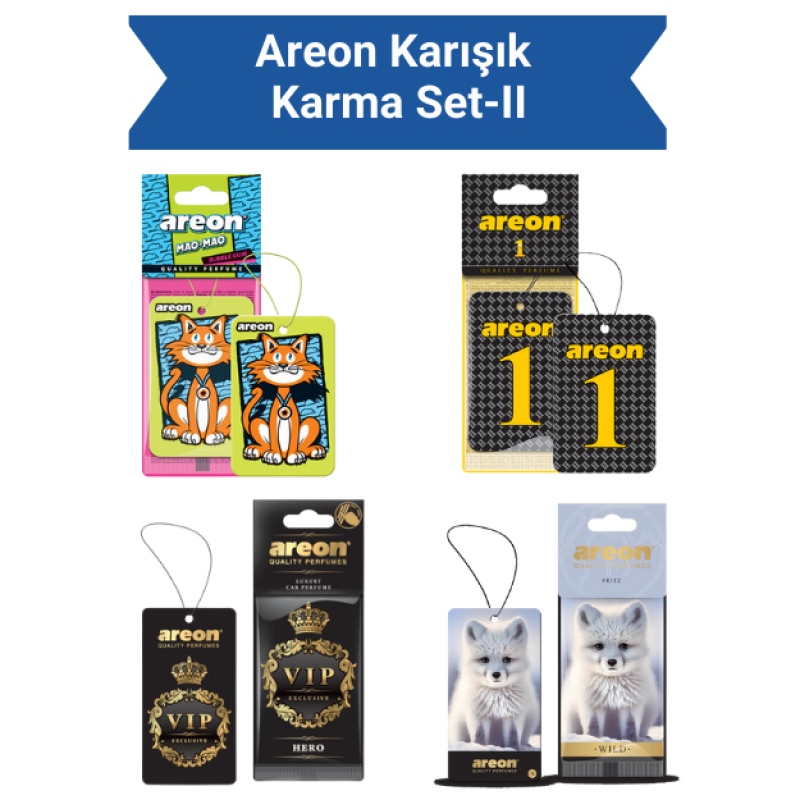 Areon Karişik Seri Karma Set Ii Areon Karişik Seri Karma Set Ii