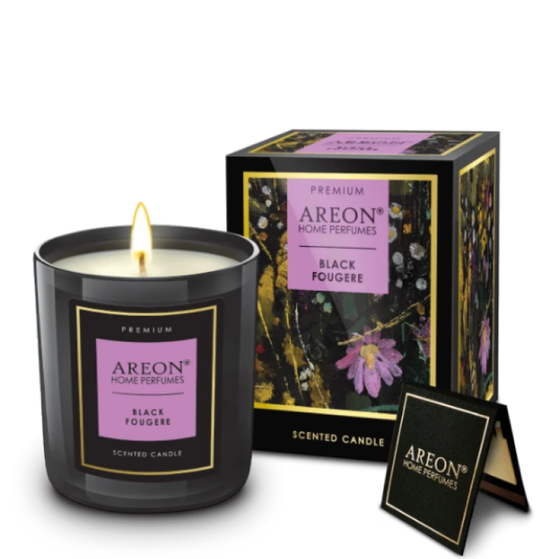 Areon Candles Premium Black Fourege Lüks Kokulu Mum Areon Candles Premium Black Fourege Lüks Kokulu Mum