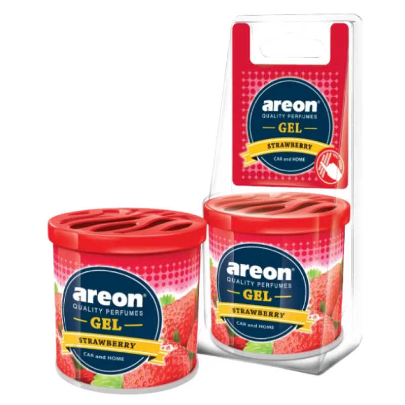 Areon Gel Can Blister Strawberry Bardaklik Oto Araç Kokusu Areon Gel Can Blister Strawberry Bardaklik Oto Araç Kokusu