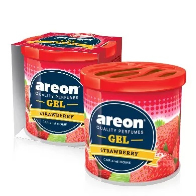 Areon Gel Can Strawberry Bardaklik Oto Araç Kokusu Areon Gel Can Strawberry Bardaklik Oto Araç Kokusu